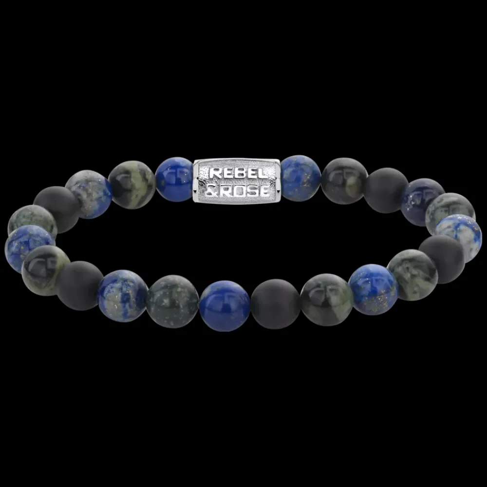 Armband^Rebel & Rose Stones Only - River Deep - 8mm |