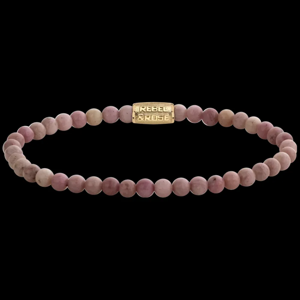 Armband^Rebel & Rose Stones Only - Rose Garden Yellowgold - 4mm |