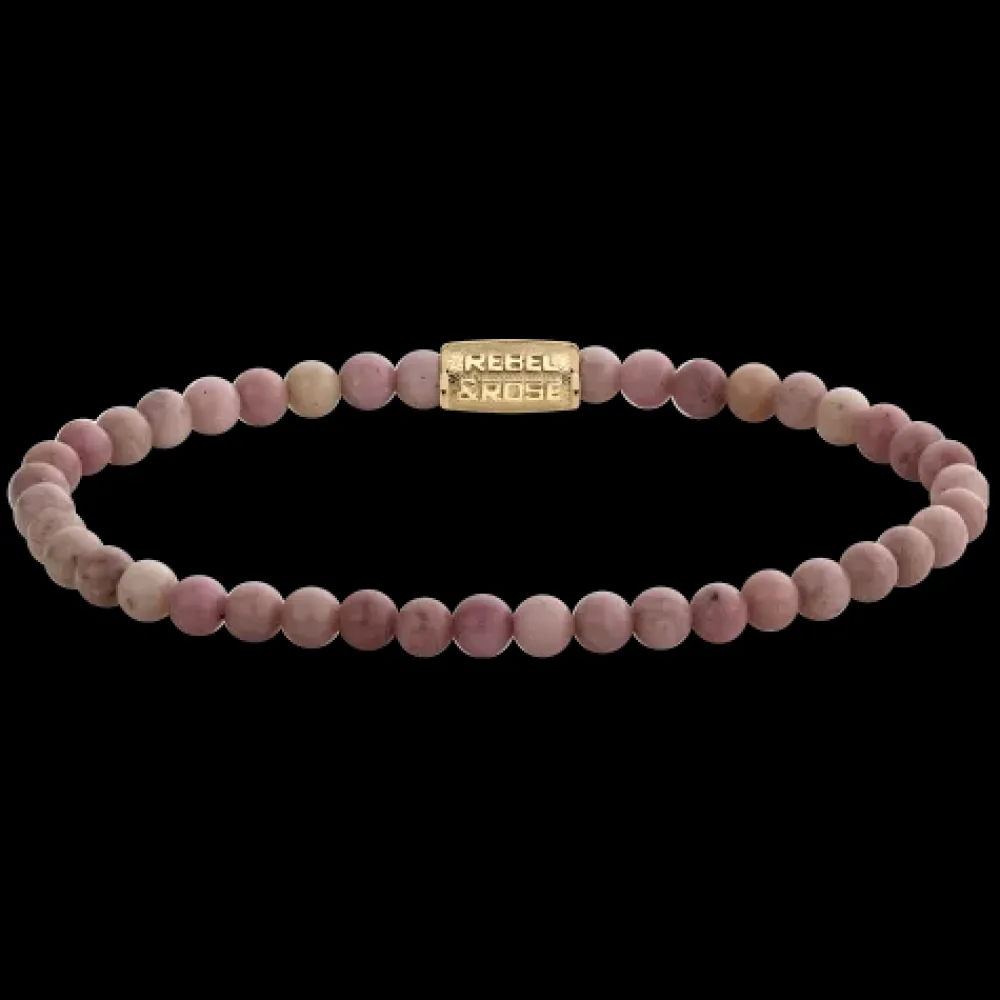 Armband^Rebel & Rose Stones Only - Rose Garden Yellowgold - 4mm |
