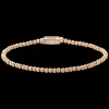 Armband^Rebel & Rose Stones Only - Rosegold Rocks - 3mm |