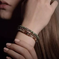 Armband^Rebel & Rose Stones Only - Rosegold Rocks - 4mm |