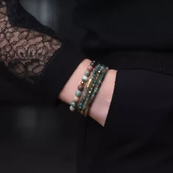 Armband^Rebel & Rose Stones Only - Secret Garden Yellowgold - 4mm |
