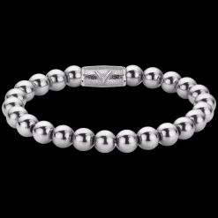 Armband | Armband^Rebel & Rose Stones Only - Silver Shine DV - 8mm |