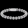 Armband | Armband^Rebel & Rose Stones Only - Silver Shine PMD - 8mm |
