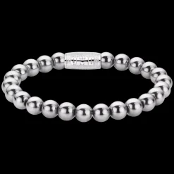 Armband | Armband^Rebel & Rose Stones Only - Silver Shine PMD - 8mm |