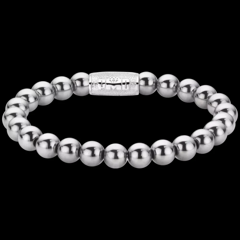 Armband | Armband^Rebel & Rose Stones Only - Silver Shine PMD - 8mm |