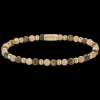 Armband^Rebel & Rose Stones Only - Sunset Beach - Yellowgold ionplated - 4mm |