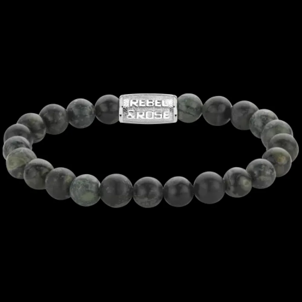 Armband^Rebel & Rose Stones Only - Sunset Beach - Rosegold ionplated - 4mm |