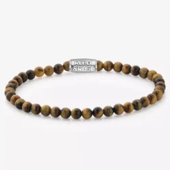 Armband | Armband^Rebel & Rose Stones Only - Tiger Lily - 4mm |