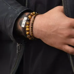Armband | Armband^Rebel & Rose Stones Only - Tiger Lily - 8mm |