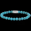 Armband | Armband^Rebel & Rose Stones Only - Turquoise Delight - 6mm |