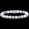 Armband | Armband^Rebel & Rose Stones Only - Virgin White - 8mm |