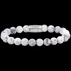 Armband | Armband^Rebel & Rose Stones Only - Virgin White - 8mm |