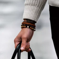 Armband | Armband^Rebel & Rose Stones Only - Who's afraid of the Tiger - 8mm |