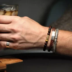Armband | Armband^Rebel & Rose Stones Only - Who's afraid of the Tiger Yellowgold - 8mm |