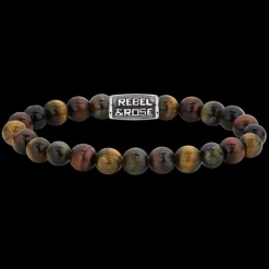 Armband^Rebel & Rose Stones Only - Who's afraid of the Tiger Vintage - 8mm |