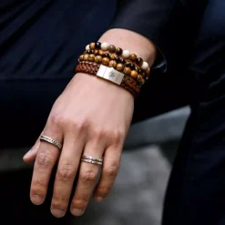 Armband | Armband^Rebel & Rose Stones Only - Woodstock - 8mm |