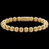 Armband | Armband^Rebel & Rose Stones Only - Yellowgold Handmade Rocks - 8mm |