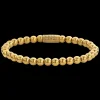 Armband | Armband^Rebel & Rose Stones Only - Yellowgold Handmade Rocks - 6mm |