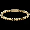 Armband | Armband^Rebel & Rose Stones Only - Yellowgold Rocks - 6mm |