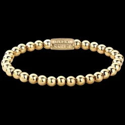 Armband | Armband^Rebel & Rose Stones Only - Yellowgold Rocks - 6mm |