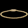 Armband^Rebel & Rose Stones Only - Yellowgold Rocks - 3mm |