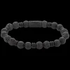 Armband | Armband^Rebel & Rose Variations - Variations Black - 8mm |