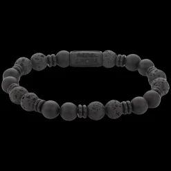 Armband | Armband^Rebel & Rose Variations - Variations Black - 8mm |