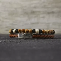 Armband | Armband^Rebel & Rose Variations - Variations Woodstock - 6mm |