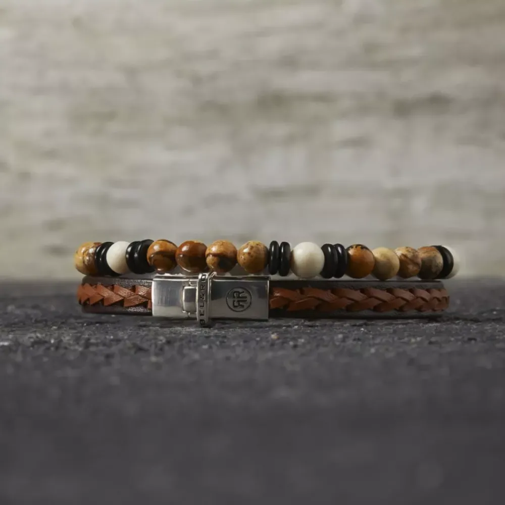 Armband | Armband^Rebel & Rose Variations - Variations Woodstock - 6mm |